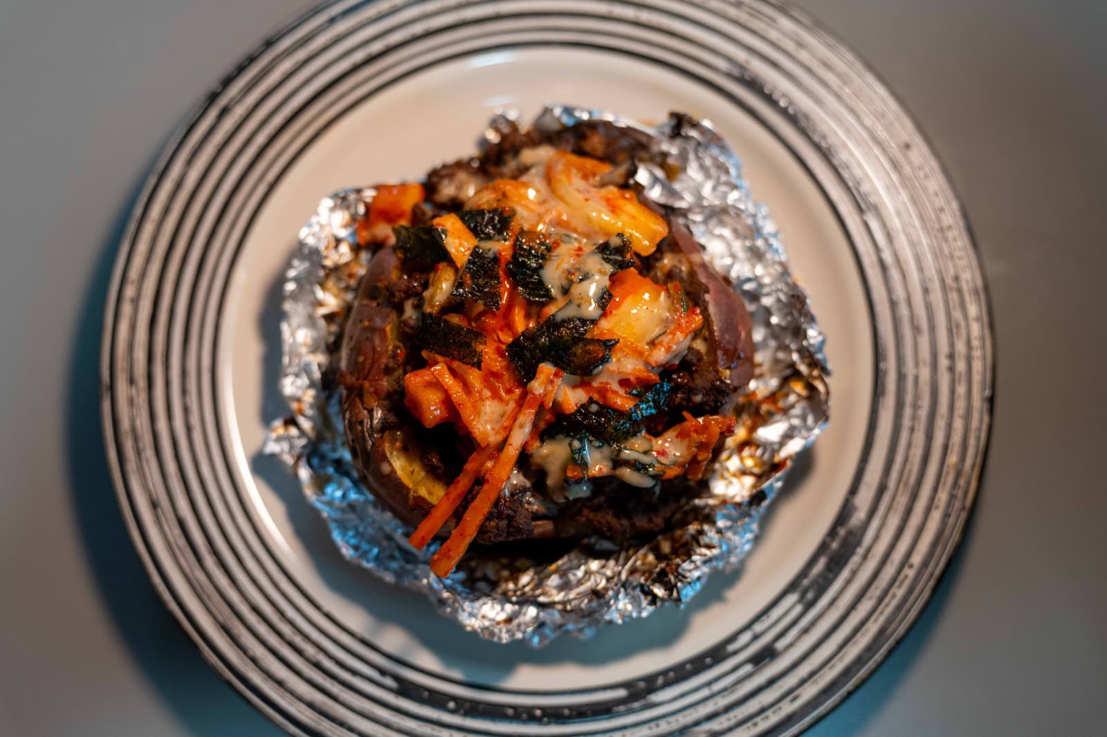 Zoete Aardappel Bulgogi met JIMCHI - JIMCHI