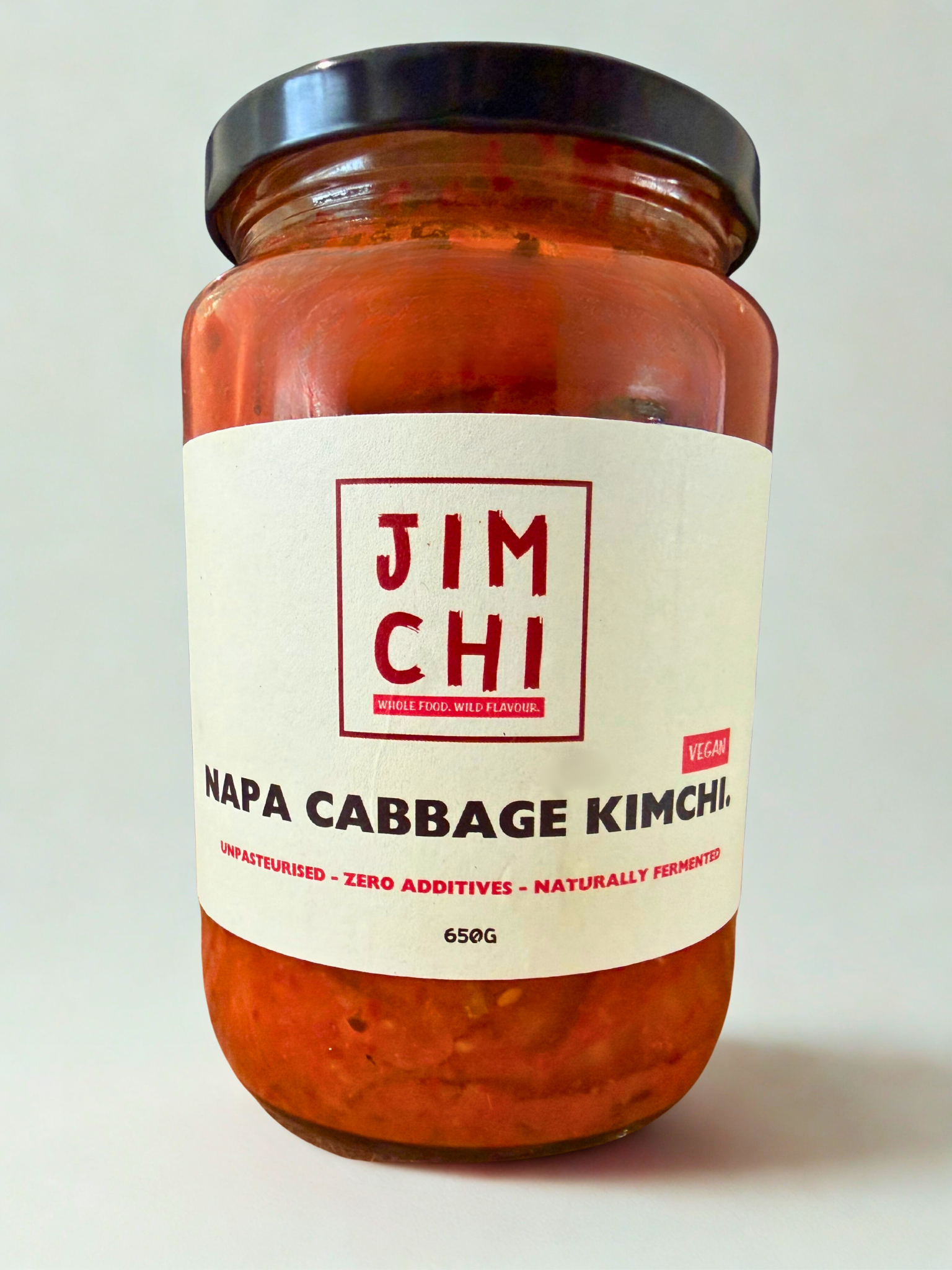 Jimchi Original Kimchi 650g | Organic | Unpasteurised | Zero Additives
