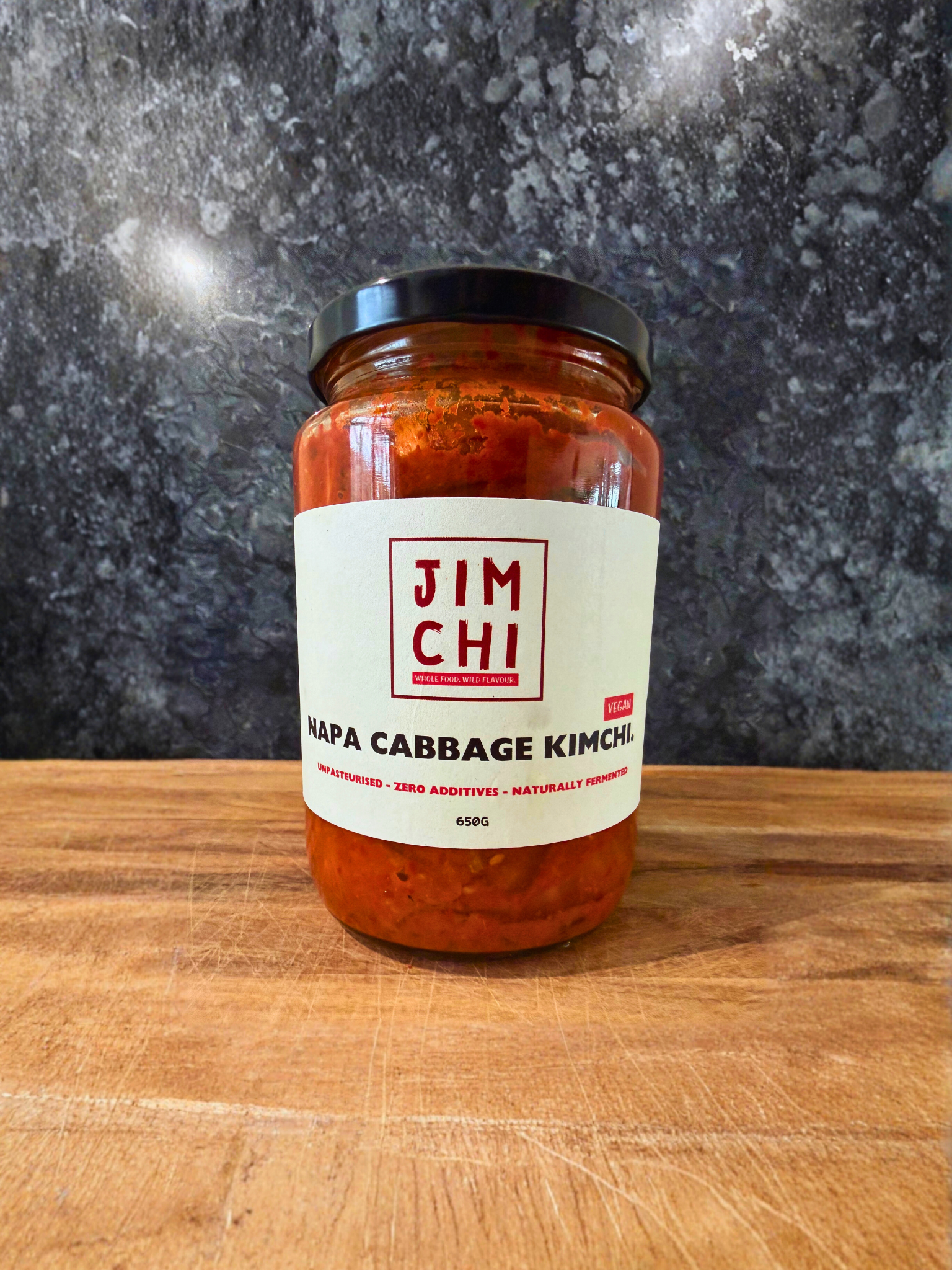 Jimchi Original Kimchi 650g | Organic | Unpasteurised | Zero Additives
