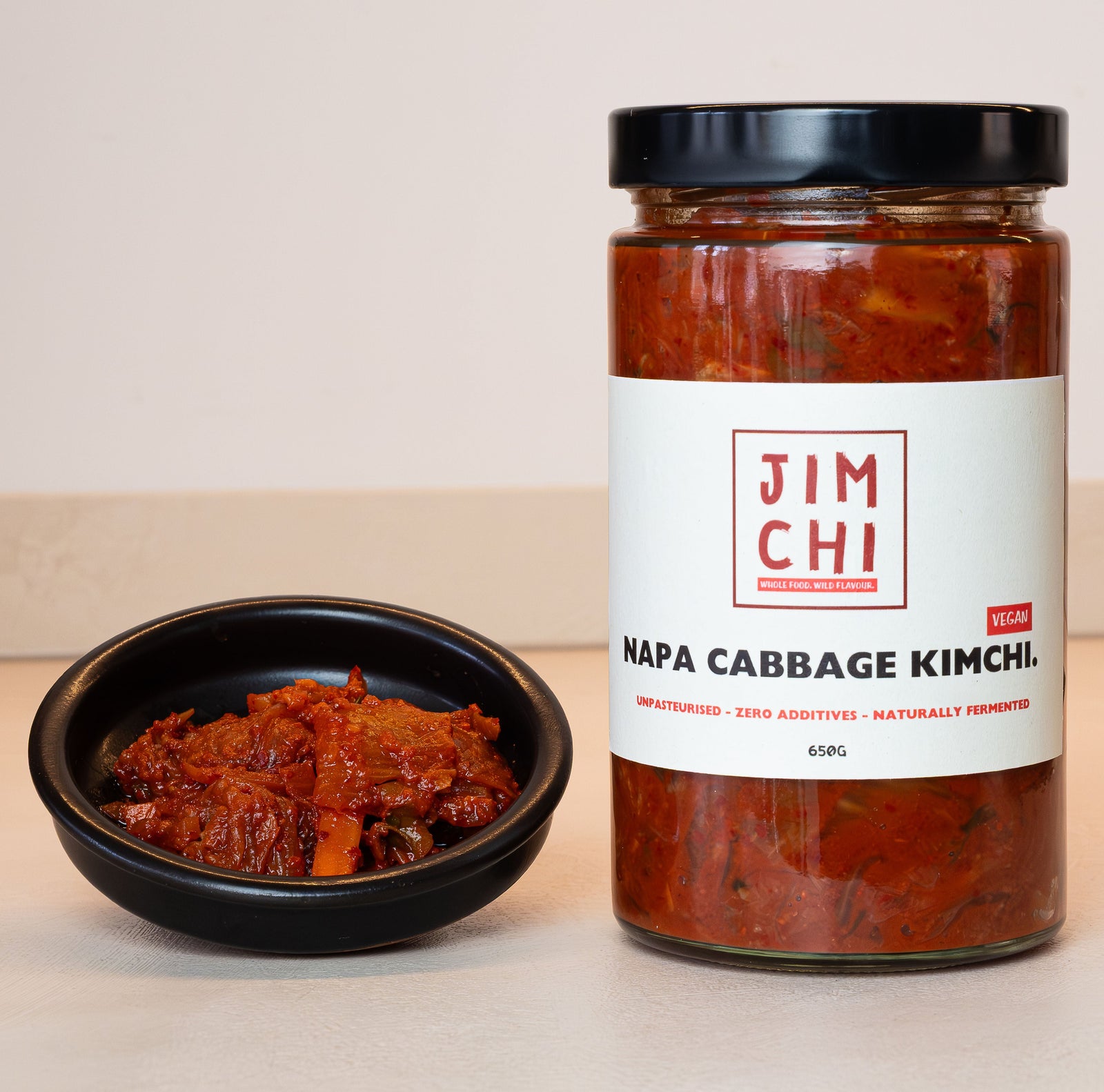 JIMCHI Original Kimchi 650g — premium kimchi voor dagelijks gebruik
